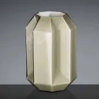 Vnitřní váza z leštěného skla Ručně vyráběná v Itálii - Flock Viadurini