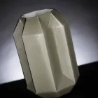 Vnitřní váza z leštěného skla Ručně vyráběná v Itálii - Flock Viadurini