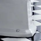 Klasický design podlahové vázy Zpět na zeď Made in Italy Ceramic - Marwa Viadurini