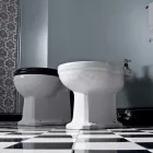 Klasický design podlahové vázy Zpět na zeď Made in Italy Ceramic - Marwa Viadurini