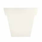 Barevná dekorativní váza Slide Moderní polyetylénová váza vyrobená v Itálii Viadurini