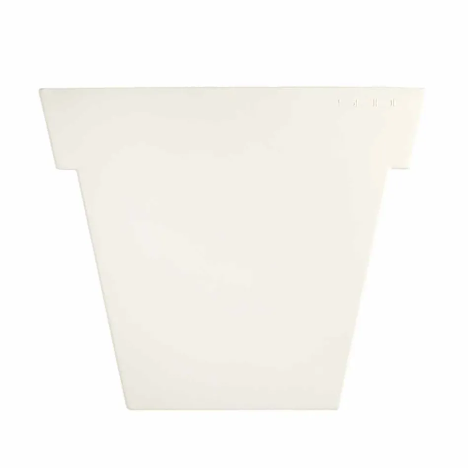 Barevná dekorativní váza Slide Moderní polyetylénová váza vyrobená v Itálii Viadurini