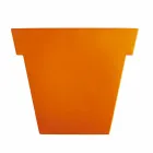 Barevná dekorativní váza Slide Moderní polyetylénová váza vyrobená v Itálii Viadurini