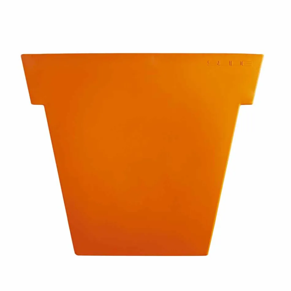 Barevná dekorativní váza Slide Moderní polyetylénová váza vyrobená v Itálii Viadurini