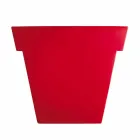 Barevná dekorativní váza Slide Moderní polyetylénová váza vyrobená v Itálii Viadurini