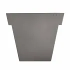 Barevná dekorativní váza Slide Moderní polyetylénová váza vyrobená v Itálii Viadurini