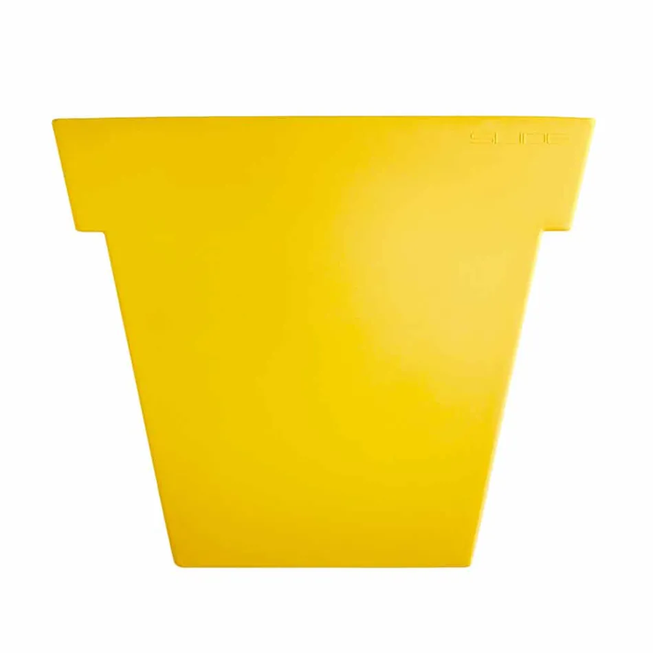 Barevná dekorativní váza Slide Moderní polyetylénová váza vyrobená v Itálii Viadurini