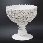 Vnitřní dekorativní váza z keramiky Biana s dekorací Made in Italy - Camogli Viadurini