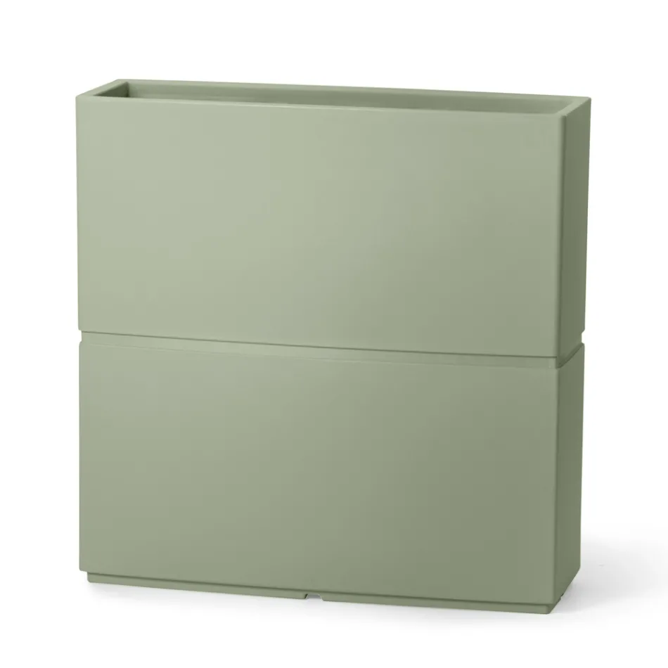 Dekorativní pokojová váza z polyetylenu 2 velikosti Made in Italy - Lambo Viadurini