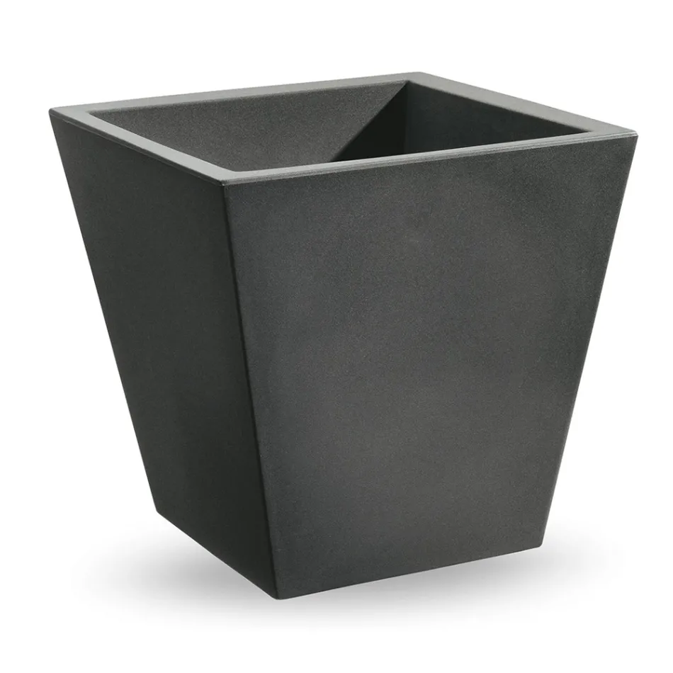 Vnitřní dekorativní váza z barevného polyetylenu Made in Italy - Mengo Viadurini