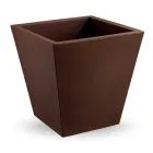 Vnitřní dekorativní váza z barevného polyetylenu Made in Italy - Mengo Viadurini