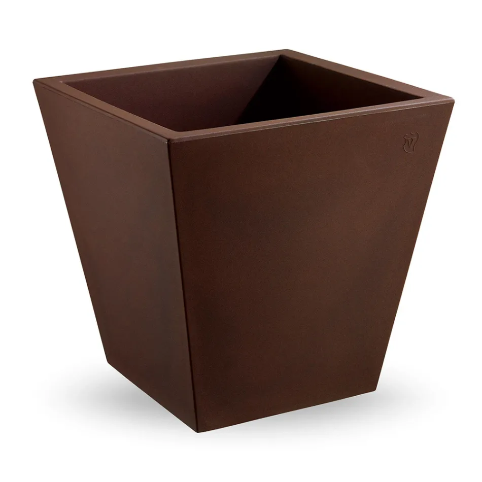 Vnitřní dekorativní váza z barevného polyetylenu Made in Italy - Mengo Viadurini