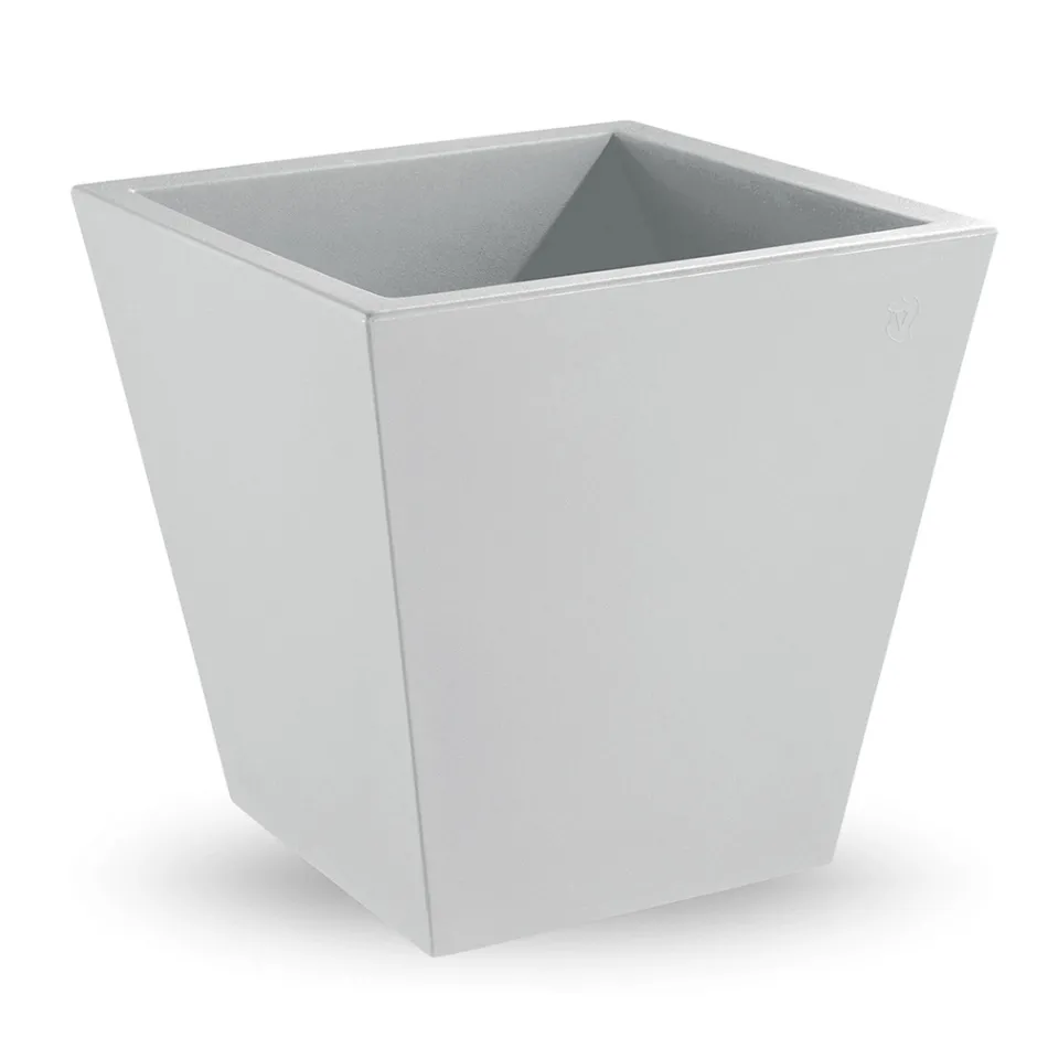 Vnitřní dekorativní váza z barevného polyetylenu Made in Italy - Mengo Viadurini