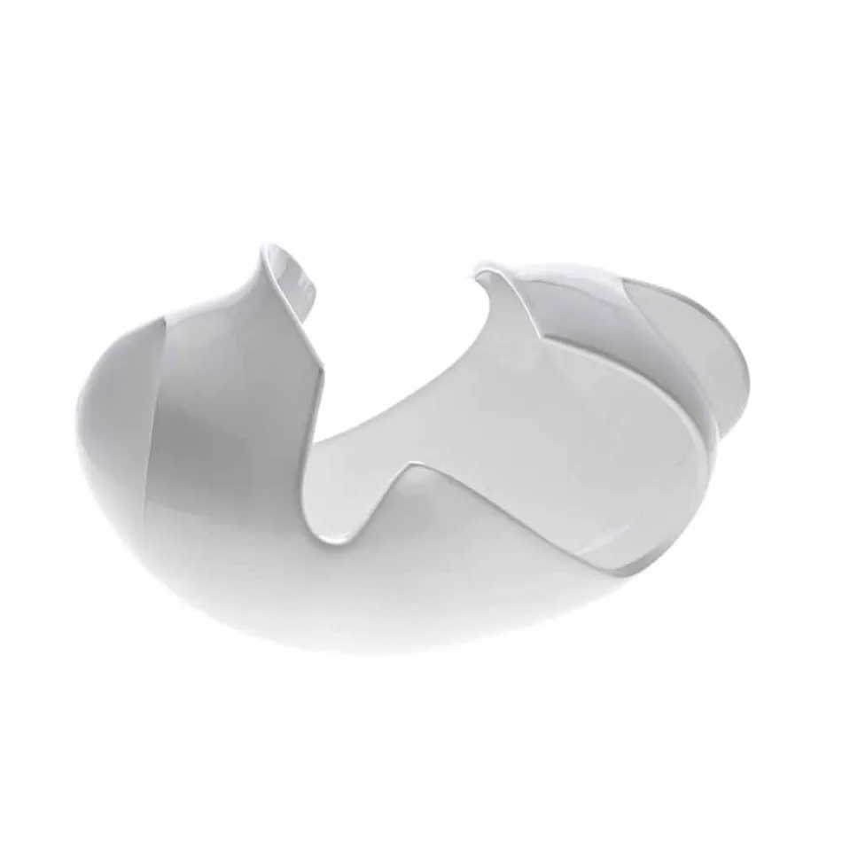 Dekorativní váza z matné nebo glazované keramiky vyrobené v Itálii - vlny Viadurini