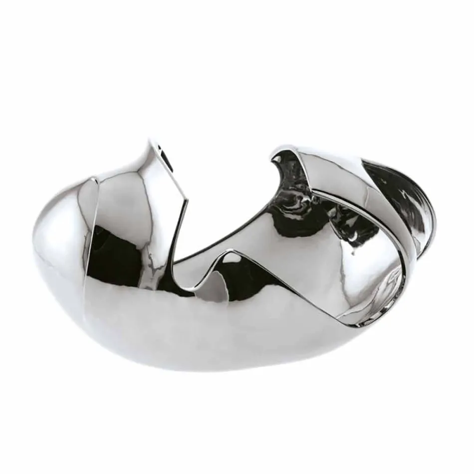 Dekorativní váza z matné nebo glazované keramiky vyrobené v Itálii - vlny Viadurini