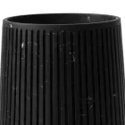 Dekorativní váza v bílém Carrara Marble nebo Portoro Design s pruhy - Cairo Viadurini