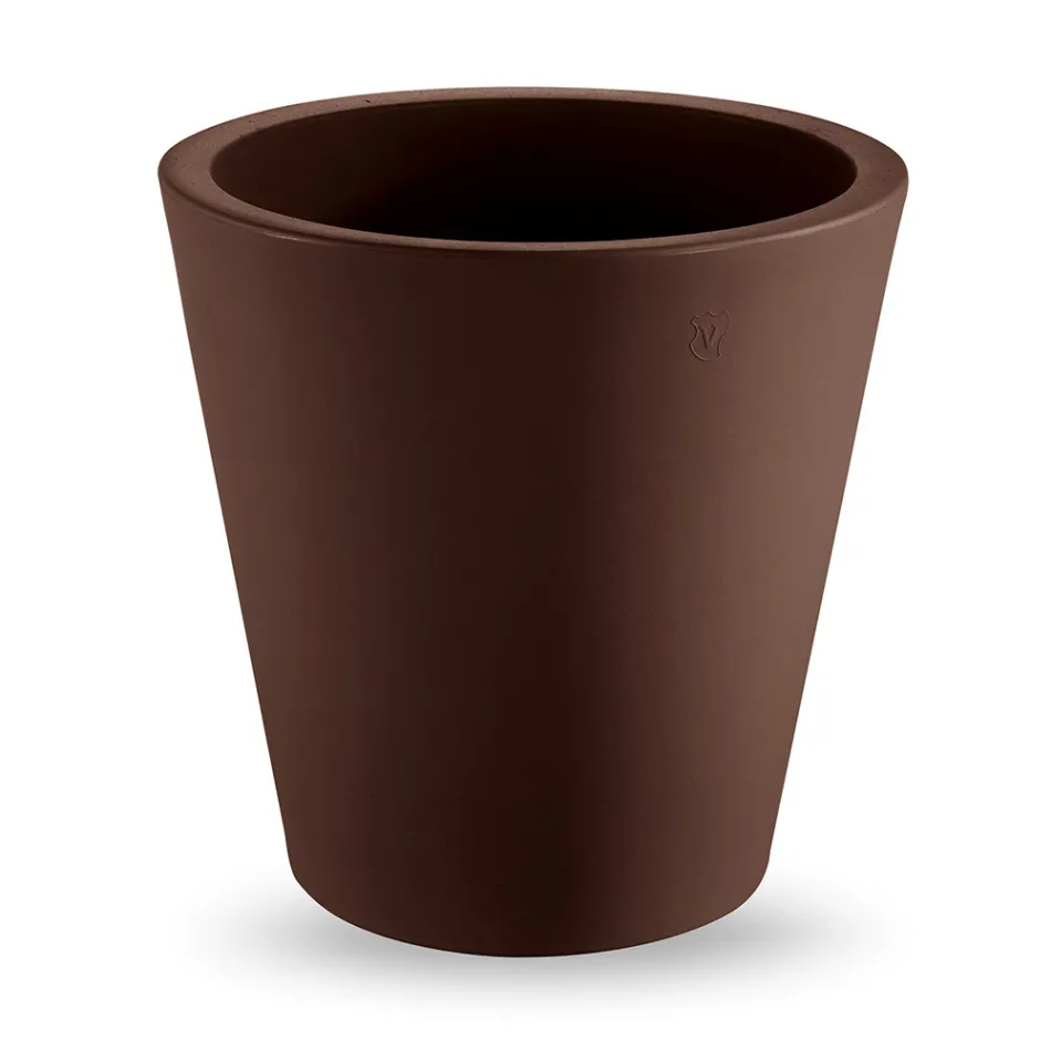 Kulatá barevná polyetylenová dekorativní váza Made in Italy - Mengo Viadurini