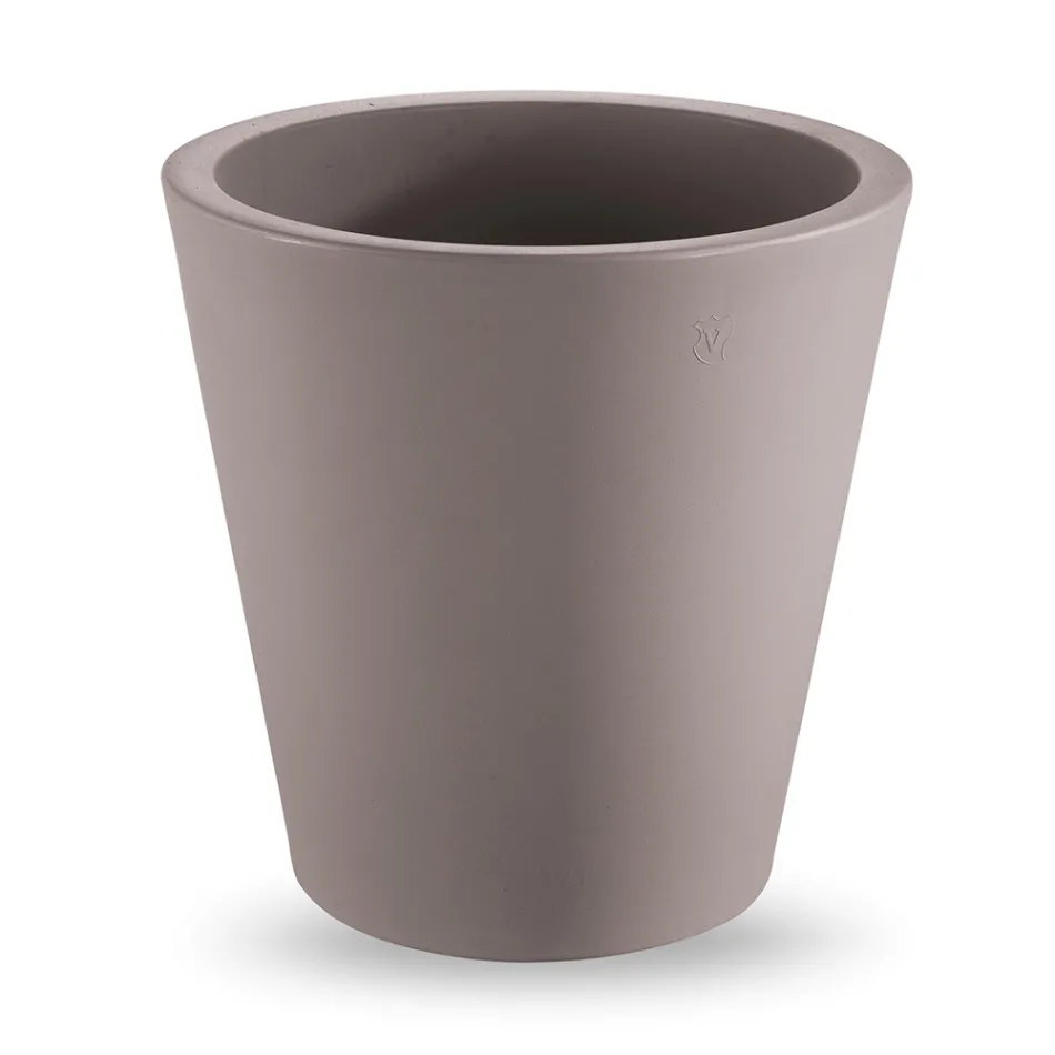 Kulatá barevná polyetylenová dekorativní váza Made in Italy - Mengo Viadurini