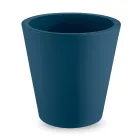 Kulatá barevná polyetylenová dekorativní váza Made in Italy - Mengo Viadurini