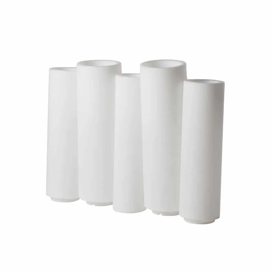 Jasná dekorativní váza Slide Bamboo moderního designu vyrobeného v Itálii Viadurini