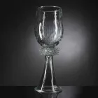 Elegantní vnitřní váza z foukaného muránského skla vyrobené v Itálii - Copernicus Viadurini