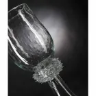 Elegantní vnitřní váza z foukaného muránského skla vyrobené v Itálii - Copernicus Viadurini