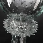 Elegantní vnitřní váza z foukaného muránského skla vyrobené v Itálii - Copernicus Viadurini