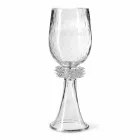 Elegantní vnitřní váza z foukaného muránského skla vyrobené v Itálii - Copernicus Viadurini