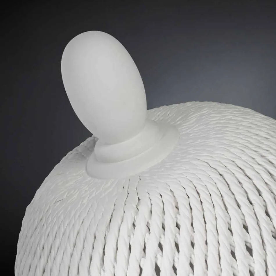 Elegantní vnitřní keramická váza ručně vyrobená v Itálii - Napoleone Viadurini