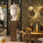 Elegantní vnitřní keramická váza ručně vyrobená v Itálii - Napoleone Viadurini