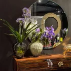 Elegantní vnitřní skleněná váza vyrobená v Itálii - Clarabella Viadurini