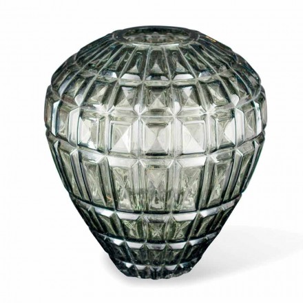 Elegantní vnitřní skleněná váza vyrobená v Itálii - Clarabella Viadurini