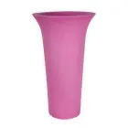 Kulatý zahradní květináč z polyetylenu Made in Italy - Tremont Viadurini