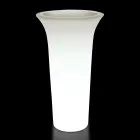 Kulatý zahradní květináč z polyetylenu Made in Italy - Tremont Viadurini