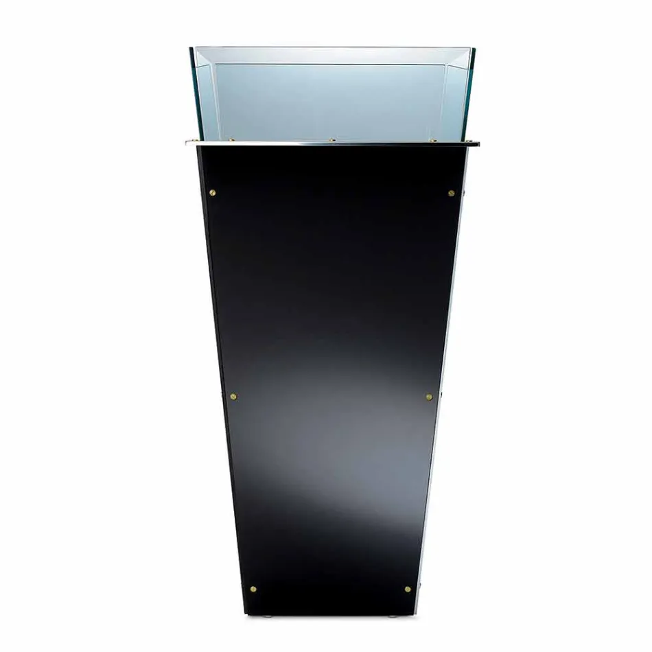 Volně stojící váza ve skle a výměnné panely 3 rozměry - Ghenna Viadurini