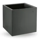 Váza v barevném polyetylenu krychlového tvaru Made in Italy - Tonello Viadurini