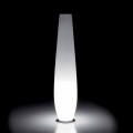 Venkovní světelná váza s LED světlem z polyethylenu vyrobená v Itálii - Nadai