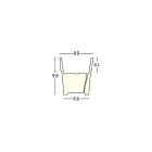 Dekorativní svítící váza z polyetylenu s LED světlem Made in Italy - Pucca Viadurini