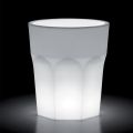 Dekorativní světelná váza z polyethylenu s LED světlem vyrobená v Itálii - Pucca