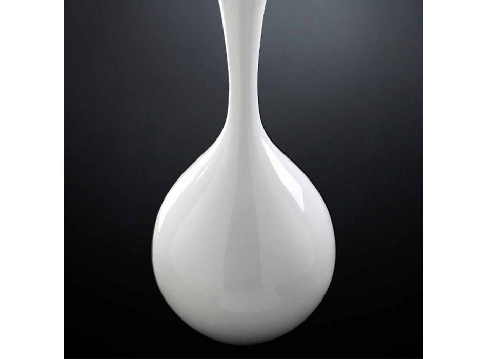 Moderní vnitřní ručně vyrobená keramická váza vyrobená v Itálii - Clarissa Viadurini