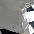 Klasická designová váza Monoblock v bílé keramice Vyrobeno v Itálii - Marwa Viadurini