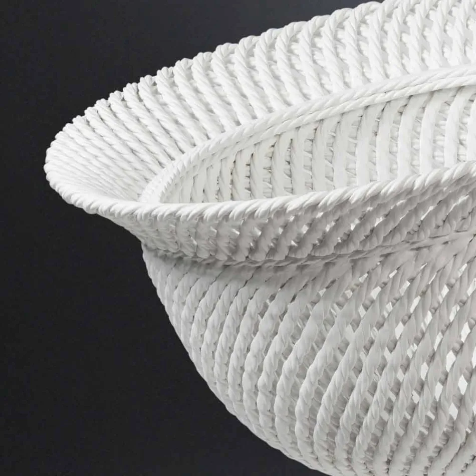 Okrasná keramická váza pro domácí použití v Itálii - Napoleon Viadurini