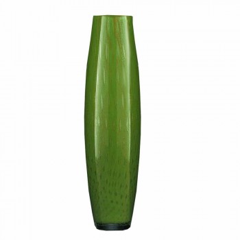 Barevná foukaná Murano skleněná okrasná váza vyrobená v Itálii - Asper