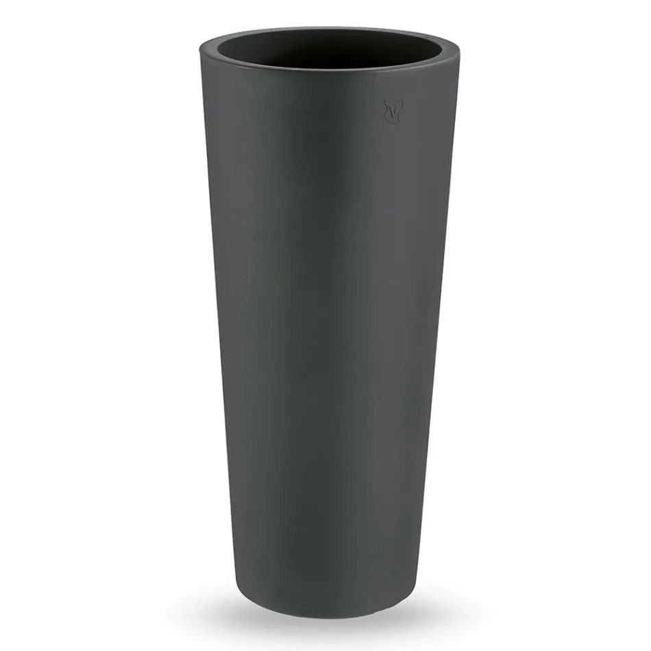 Kulatá venkovní váza z barevného polyetylenu Made in Italy - Nippon Viadurini