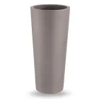 Kulatá venkovní váza z barevného polyetylenu Made in Italy - Nippon Viadurini