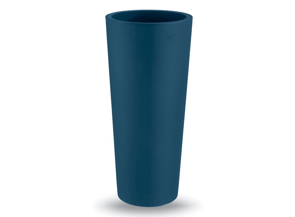 Kulatá venkovní váza z barevného polyetylenu Made in Italy - Nippon Viadurini