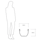 Fluorescenční váza pro vnitřní i venkovní použití 3 rozměry Made in Italy - Fluos Viadurini