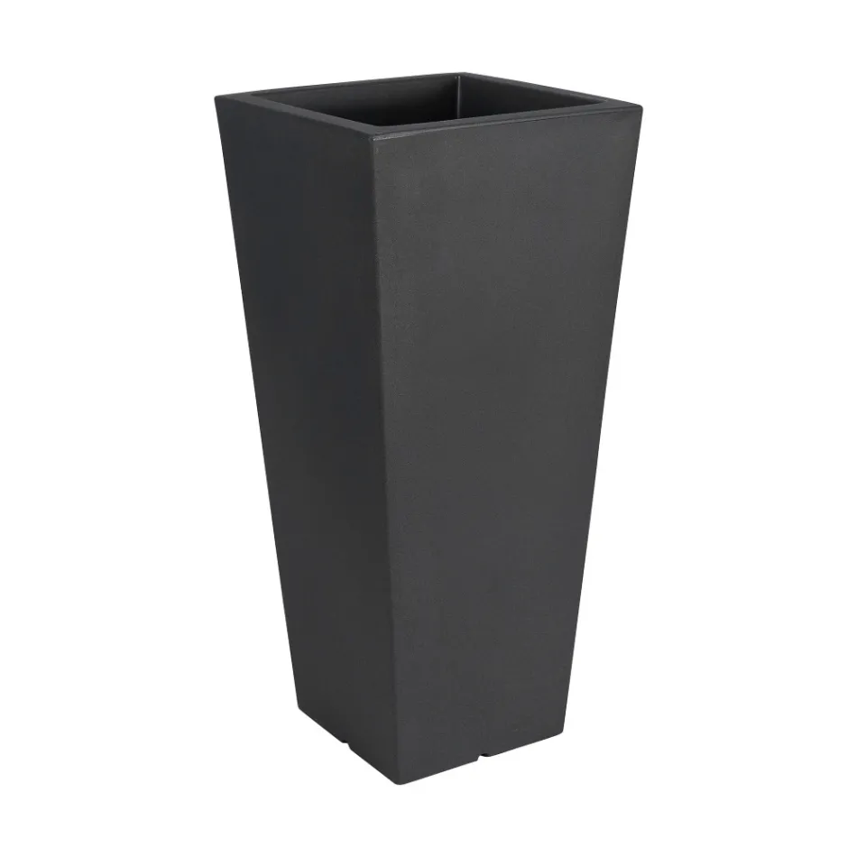 Fluo barevná čtvercová zahradní váza se světlem Made in Italy - Avanas Viadurini