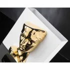 Moderní obdélníková váza v barevné keramické ručně vyrobené v Itálii - Lucas Viadurini