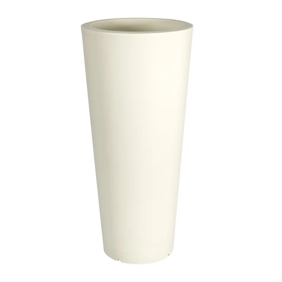 Kulatá Fluo barevná zahradní váza se světlem Made in Italy - Avanas Viadurini